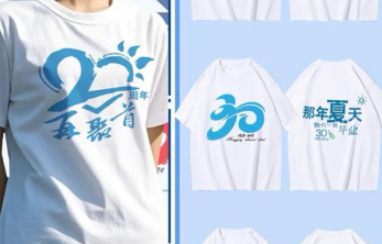 姓名图案T恤-深圳中学聚会实拍｜手绘翅膀+全班姓名设计，低调又有深意的纪念T恤